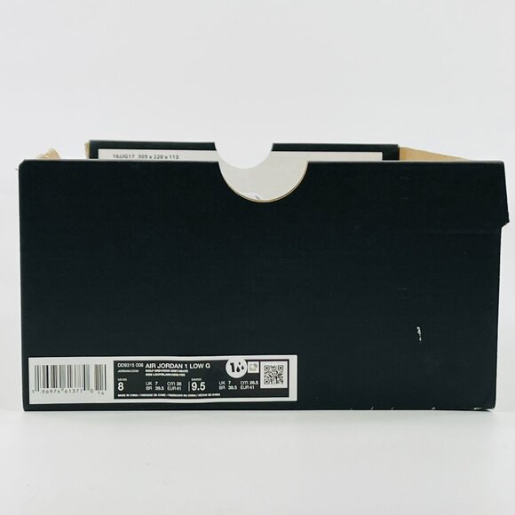 Air Jordan 1 Low Golf 'Wolf Grey Gum' DD9315-006 size 8 - Picture 8 of 8